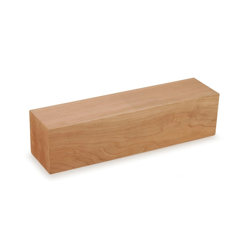 Cherry Wood Turning Stock - Thickness:3" - Width:3" - Length:12"